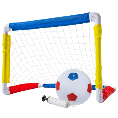 Kids 24 x 16 Soccer Goal with Ball and Pump