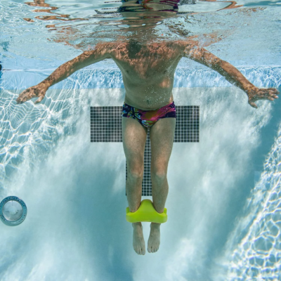Swim Buoy to Improve Upper Body and Core Strength - Yellow Color