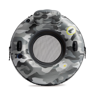 1 Inflatable Pool Ring Float with Cup Holder